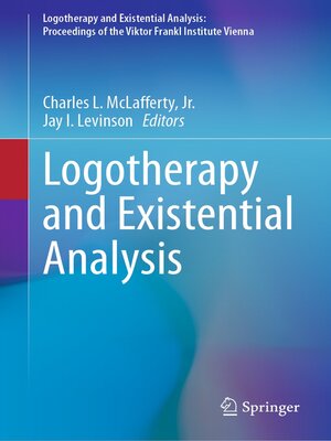 cover image of Logotherapy and Existential Analysis